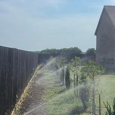 Backyard Add On Irrigation in Midlothian, TX 6